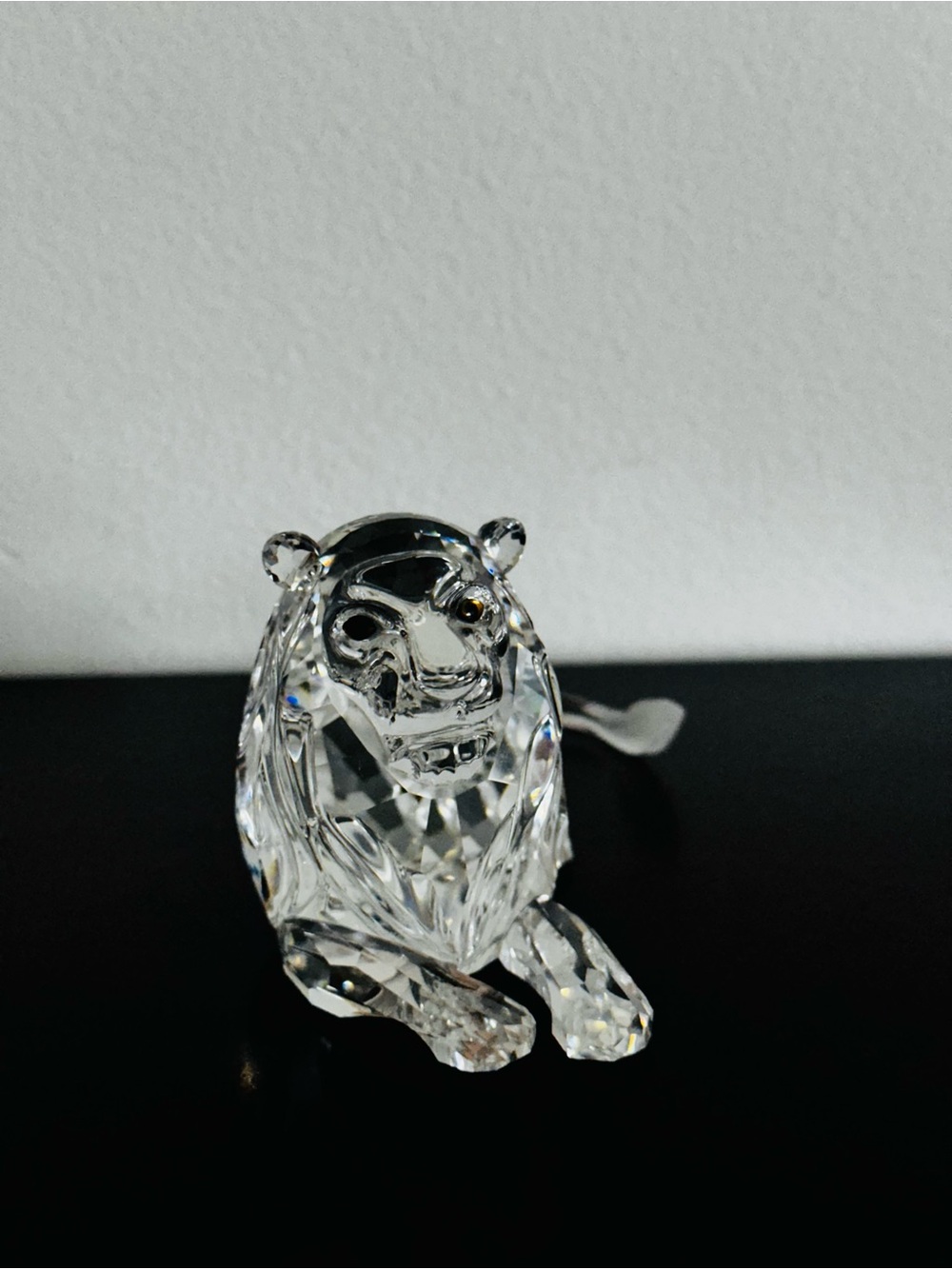 Swarovski Clear Crystal Lion Figurine - Picture 5 of 15
